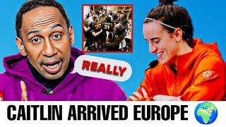 FIRST LOOK! Caitlin Clark GRAND WELCOME in European League & WNBA Fans SHOCKED!! FANS GOING WILD!