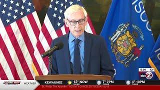 Wisconsin’s Democratic governor calls for tax cuts, pushback on Trump’s tariffs