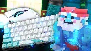 Sleepy and Thocky Keyboard + Mouse Sounds ASMR | PikaNetwork Bedwars