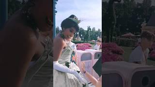 #shorts Princess Tiana at Disneyland Paris #disneyparks #disneylandparis #dlp #disneyprincess