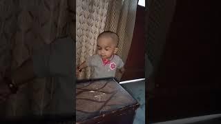 Playing lukh chuppi game#trending #tumitnecutekyuho #funny #babyshorts #cute