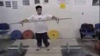 Olympic Weightlifting Technique Vid-(1 of 2)
