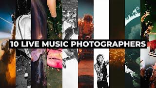 10 Live Music Photographers You Should Know | Episode 2 #Shorts