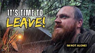 I ABANDONED MY SOLO WILD CAMP! - When It's Time To Leave, LEAVE!!