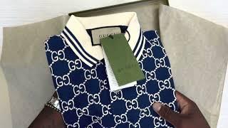 UNBOXING New Gucci GG Stretch Cotton Polo! (mens)