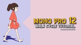 Walk Cycle Tutorial | MOHO PRO 12 | English