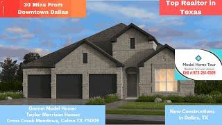 Taylor Morrison Homes Garnet Model Home - Cross Creek Meadows, Celina TX | Top Texas Realtor