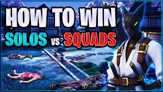 How to WIN in SOLO vs SQUADS - Fortnite Zero Build Tips and Tricks