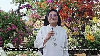 Contemplative Pause by Sr. Eppie Brasil, OP -June 17, 2024