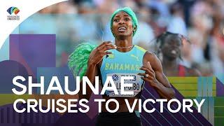 Shaunae Miller-Uibo secures first world title | World Athletics Championships Oregon 22