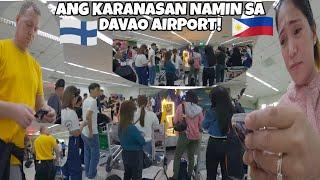 ANG KARANASAN NAMIN NI MISTER SA DAVAO AIRPORT GANITO PALA DITO 1ST TIME NAMIN DITO!