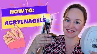 ASMR | How to: acrylnagels | Fluisteren | Fijne geluidjes