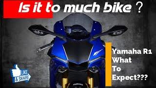 Yamaha R1 What to expect before you purchase for beginners!!!