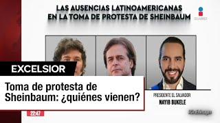 ¿Qué países no fueron invitados a la toma de protesta de Claudia Sheinbaum?