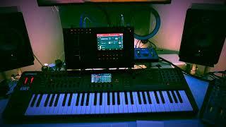 Roland Fantom 06 + AKAI MPC Live II +- SSL SIX  + SSL 2 - my new very exciting set up !!!