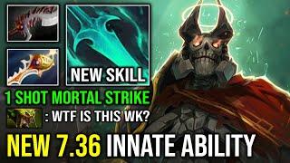 NEW 7.36 Innate Ability Vampiric Spirit 100% Can't Kill 700 Damage Per Hit Wraith King Dota 2