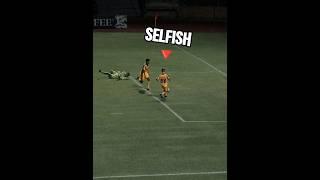 Selfish & Unselfish Moments in Football  PART 2