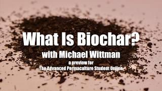 What is Biochar? with Michael Wittman of Blue Sky Biochar - a preview for the Advanced Permaculture