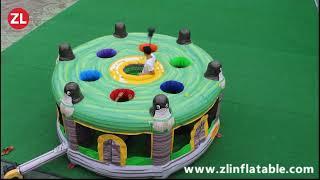 Giant Inflatable Whack A Mole Game