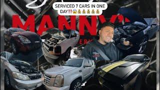 Serviced 7 Cars In One Day ‼️ | Houston Mobile Mechanic