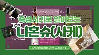 [사케5] 사케(니혼슈)를 이해하고 마시면 천 만원의 와인보다 낫다.