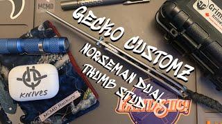 Gecko Customz Dual Thumb Stud Grimsmo Norseman