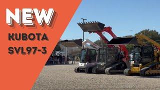 All New Redesigned Kubota SVL97-3 Loader Speed Test