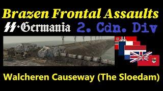 Attacking the Walcheren Island Causeway (Sloedam) in 1940 and 1944