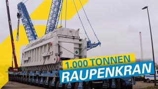 PREMIERE des neuen 1.000-TONNEN-RAUPENKRANS | Felbermayr