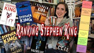 Tier Ranking Every Stephen King Book I've Read