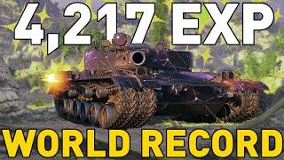 NEW WORLD RECORD EXP in World of Tanks!