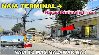 Harap ng NAIA TERMINAL 4 MALAKI NA ANG NA DEMOLISH ! NAIA T2 REHABILITATION SMC MARCH 2025