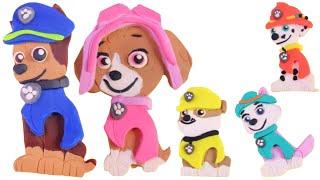 Paw Patrol Hero Set: DIY Pups Chase, Skye, Marshall Art