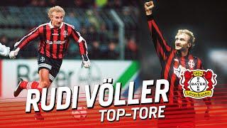 Best of Rudi Völler | Tore aus allen Lagen | Seine schönsten Buden im Trikot von Bayer Leverkusen