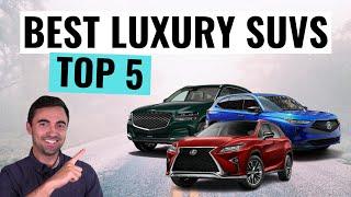 Top 5 Best Midsize Luxury SUVs of 2022 | Most Reliable And Best Value 3 Row Luxury SUVs