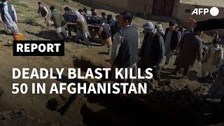 50 dead in attack near girls’ school in Kabul | AFP