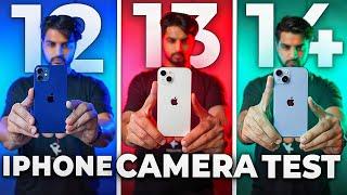 iPhone 12 Vs 13 Vs 14 Camera Test | Full Comparison | All Modes | Mohit Balani