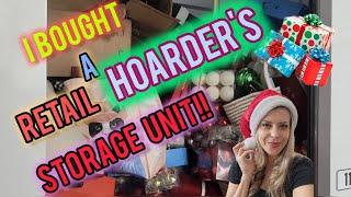 I bought a 5x4 Storage Unit belonging to a RETAIL HOARDER! #new #unboxing #storage