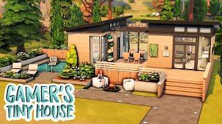 PROFESSIONAL GAMER'S TINY HOUSE  | The Sims 4 Speed Build