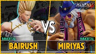 KOF XV  BaiRush (Benimaru/Yuri/Isla) vs Miriyas (Rock/Sylvie/Antonov)  Steam Replay Match 