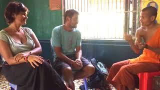 Monk Khmer Teaching Dharma to  foreigners | Lok Khmer Teaching Dharma