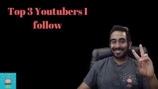 Top 3 Youtubers I follow (Financial Education, Ale's World of stock and The Monk Way)