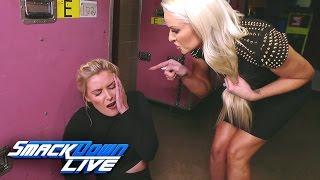 Maryse slaps Renee Young: SmackDown LIVE, Jan. 3, 2017