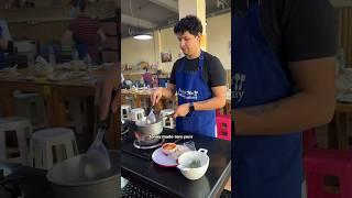 Taking a Thai cooking class in Bangkok! ‍ #travel #cooking #vlog #travelvlog