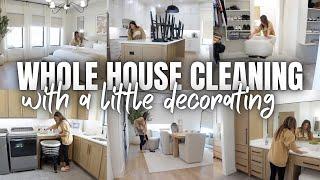 FALL WHOLE HOUSE CLEAN + DECORATE WITH ME | WHOLE HOUSE CLEANING MOTIVATION | FALL CLEAN WITH ME