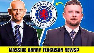 MASSIVE BARRY FERGUSON NEWS? | Gers Daily