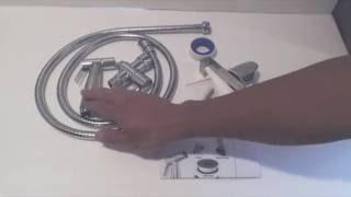 How to install a Handheld Bidet Sprayer - Installation and Review