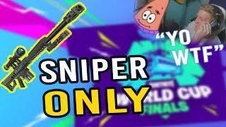 Snipers only in World Cup (Tfue Reacts)