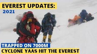 EVEREST 2021 - CYCLONE YASS HIT THE EVEREST & BARUNTSE | MAREK HOLECEK TRAPPED ON 7000M