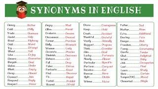 120+ Super Common Synonyms to Increase Your Vocabulary in English